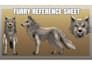 draw fursona and furry reference sheet and character design
